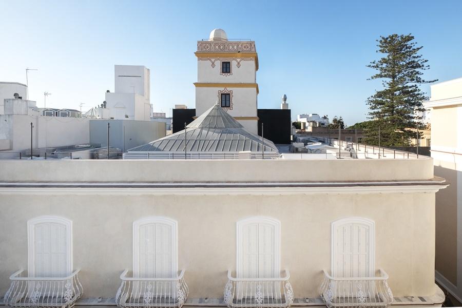 Aurea Casa Palacio Sagasta Cádiz Exteriör bild
