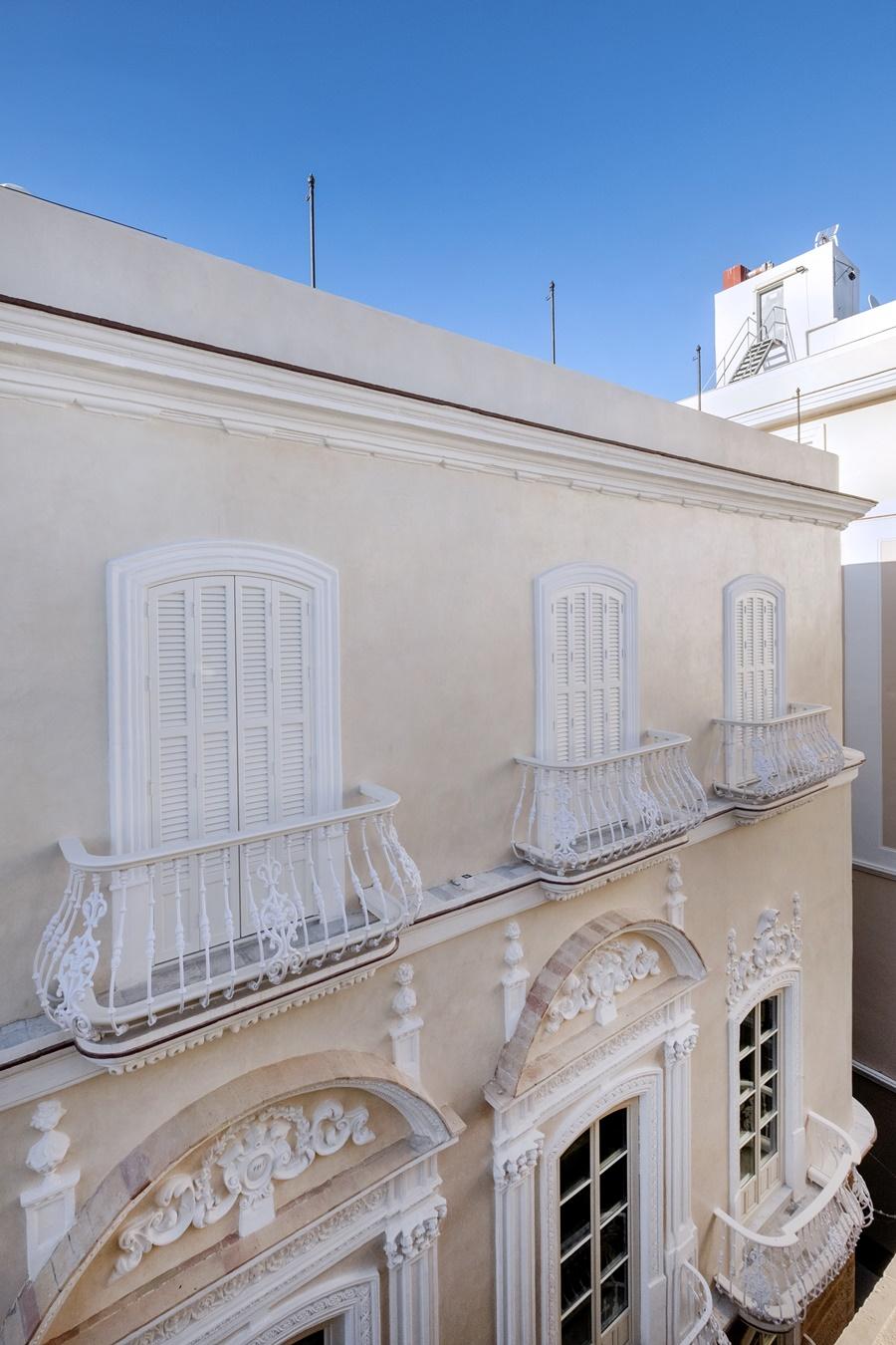 Aurea Casa Palacio Sagasta Cádiz Exteriör bild