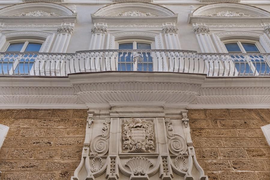Aurea Casa Palacio Sagasta Cádiz Exteriör bild